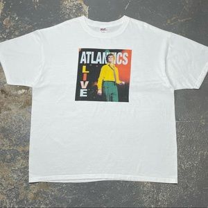 Vintage ATLANTICS T-Shirt 2000s y2k Band Tee sz XXL
